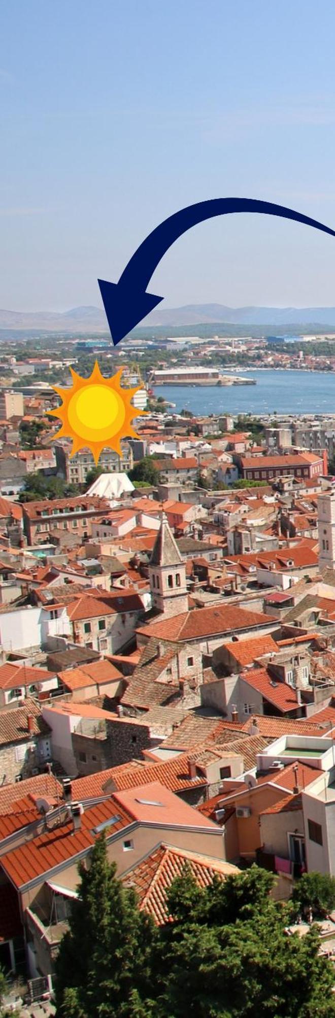 Sibenik City Center Apartment Eksteriør billede